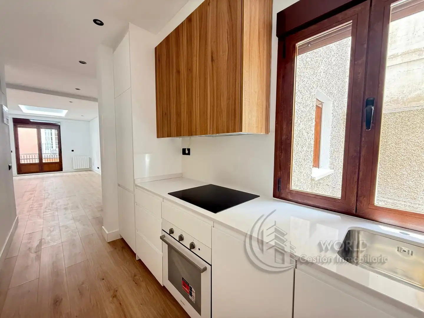 Cocina de Piso de alquiler en Madrid con Aire acondicionado, Calefacción y Amueblado