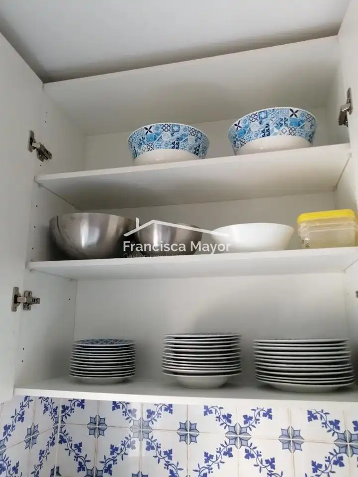 Cocina de Piso de alquiler en Valencia con Trastero, Amueblado y Balcón