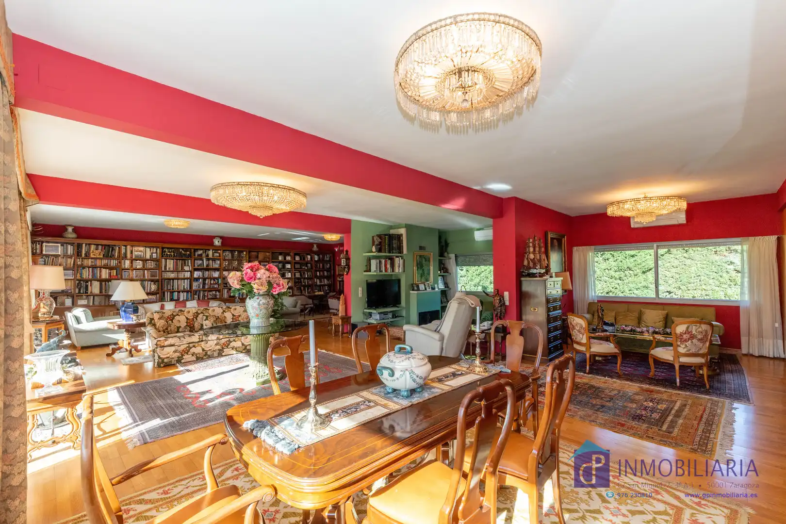 Comedor de Casa o chalet en venta en Zaragoza con Aire acondicionado, Calefacción y Jardín privado