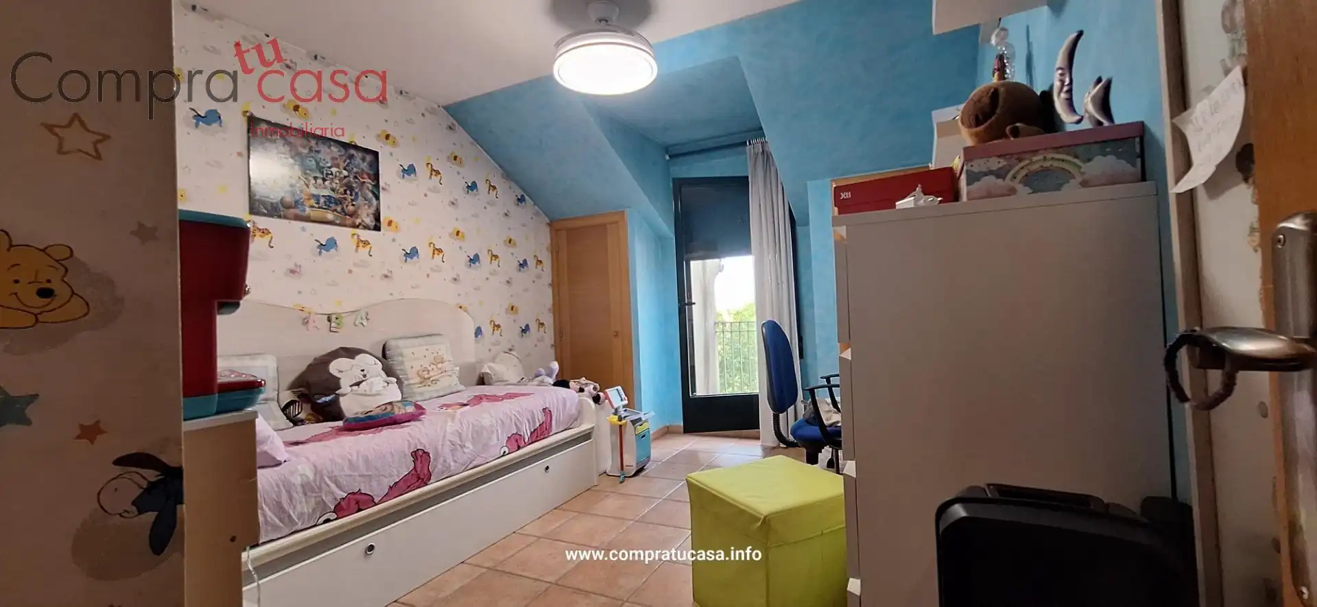 Habitación de Casa adosada en venta en Los Huertos, Segovia