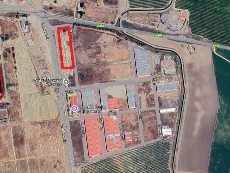 Terreny industrial en venda en Burguillos
