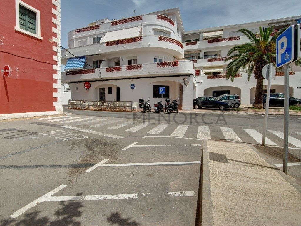 Exterior view of Flat for sale in Es Castell  with Balcony