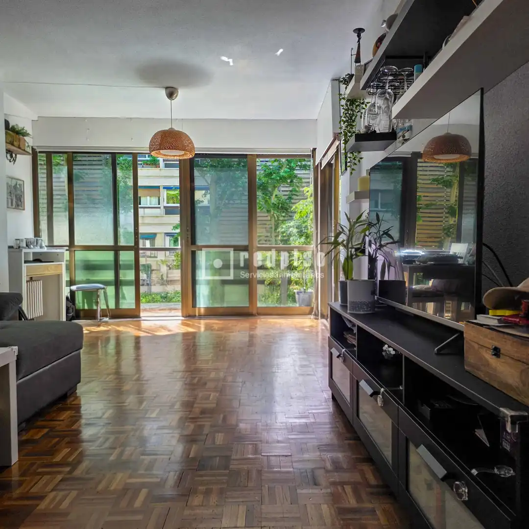 Sala de estar de Piso en venta en Madrid con Aire acondicionado, Calefacción y Jardín privado