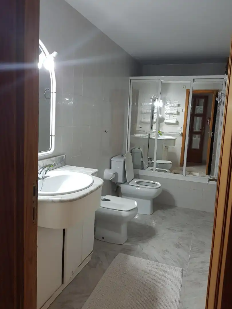 Badezimmer von Wohnung zum Verkauf in Santa Margalida mit Klimaanlage, Heizung und Balkon