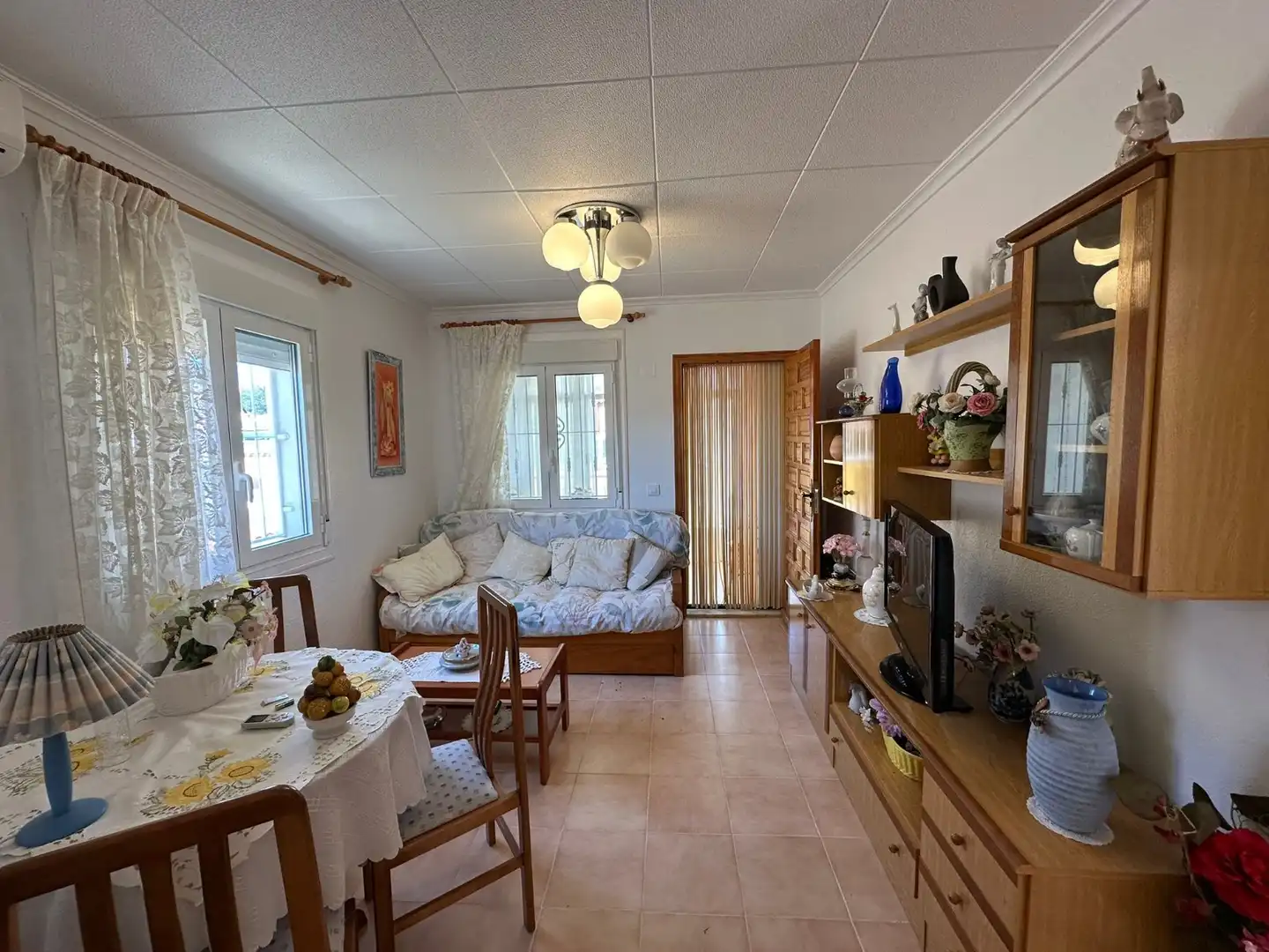 Sala de estar de Casa o chalet en venta en San Fulgencio con Aire acondicionado, Calefacción y Terraza