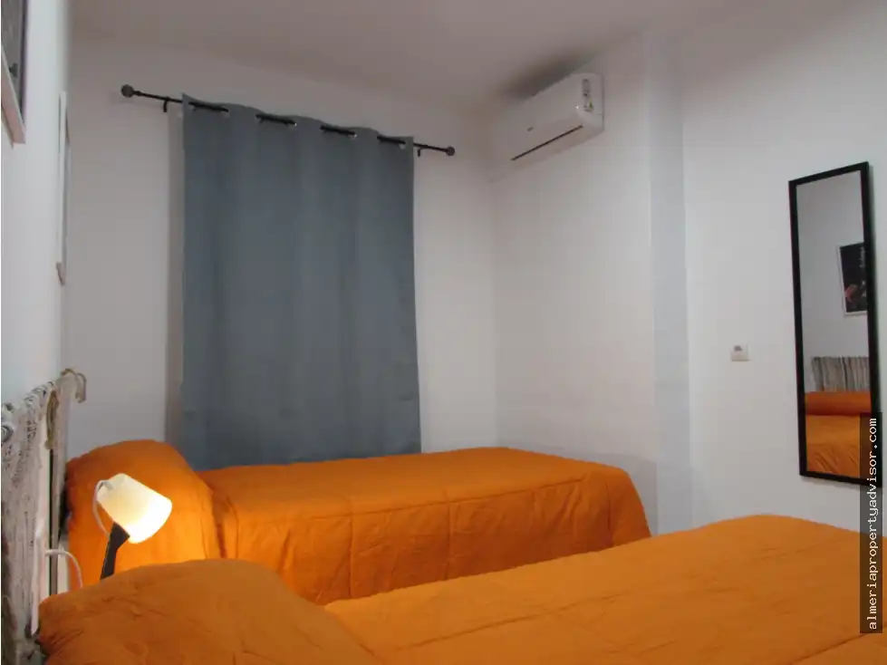 Dormitori de Apartament de lloguer en Mojácar amb Aire condicionat, Calefacció i Terrassa