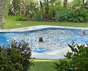 Swimming pool of Apartment to rent in Marbella  with Air Conditioner and Terrace