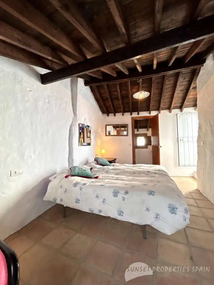 Bedroom of Houses for sale in Cómpeta  with Furnished