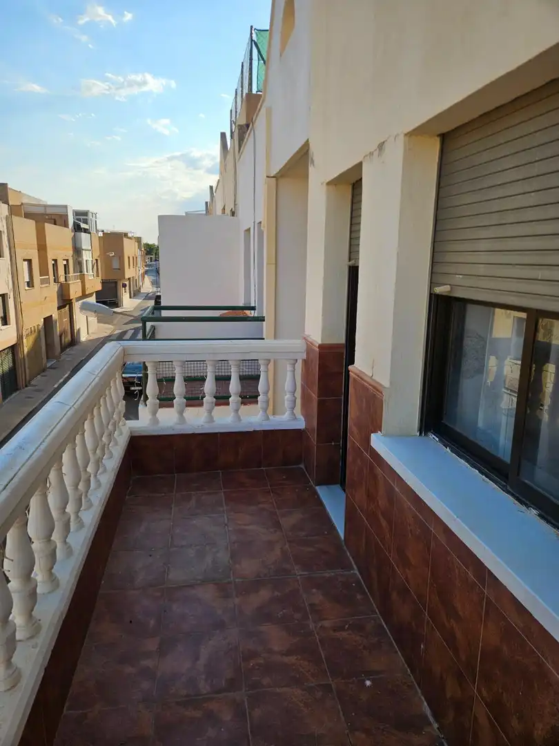 Balcony of Houses for sale in El Ejido  with Air Conditioner, Heating and Storage room