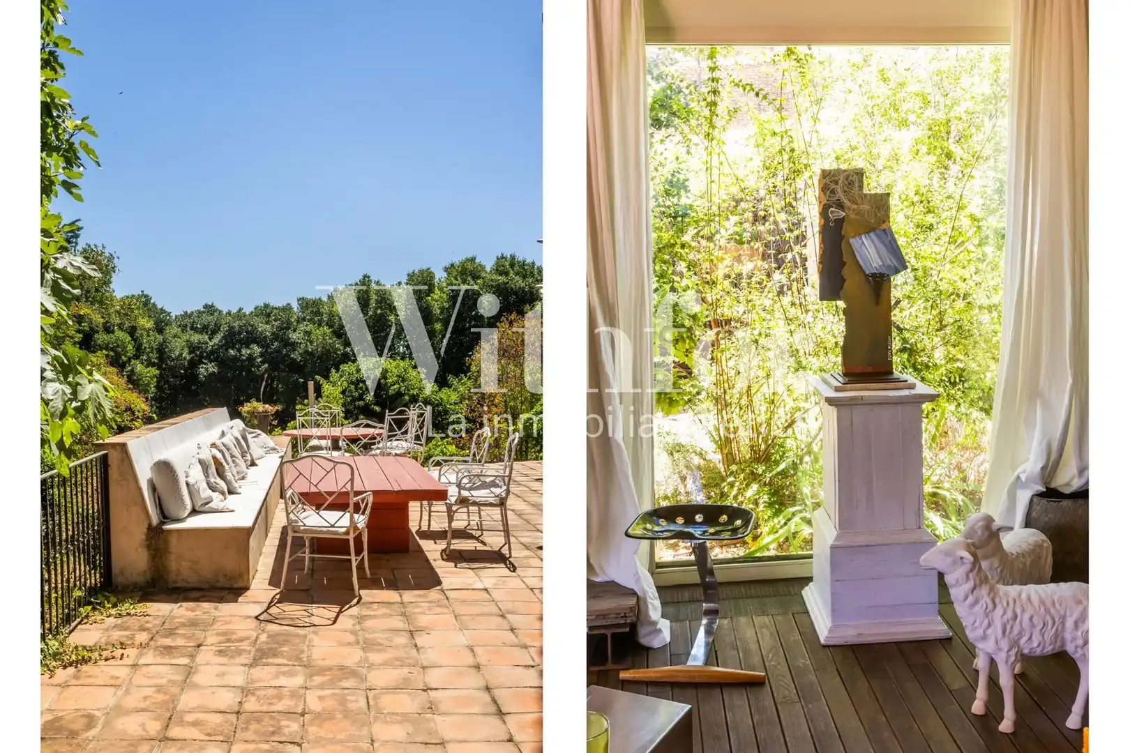 Terraza de Casa o chalet en venta en La Pera con Calefacción, Jardín privado y Terraza