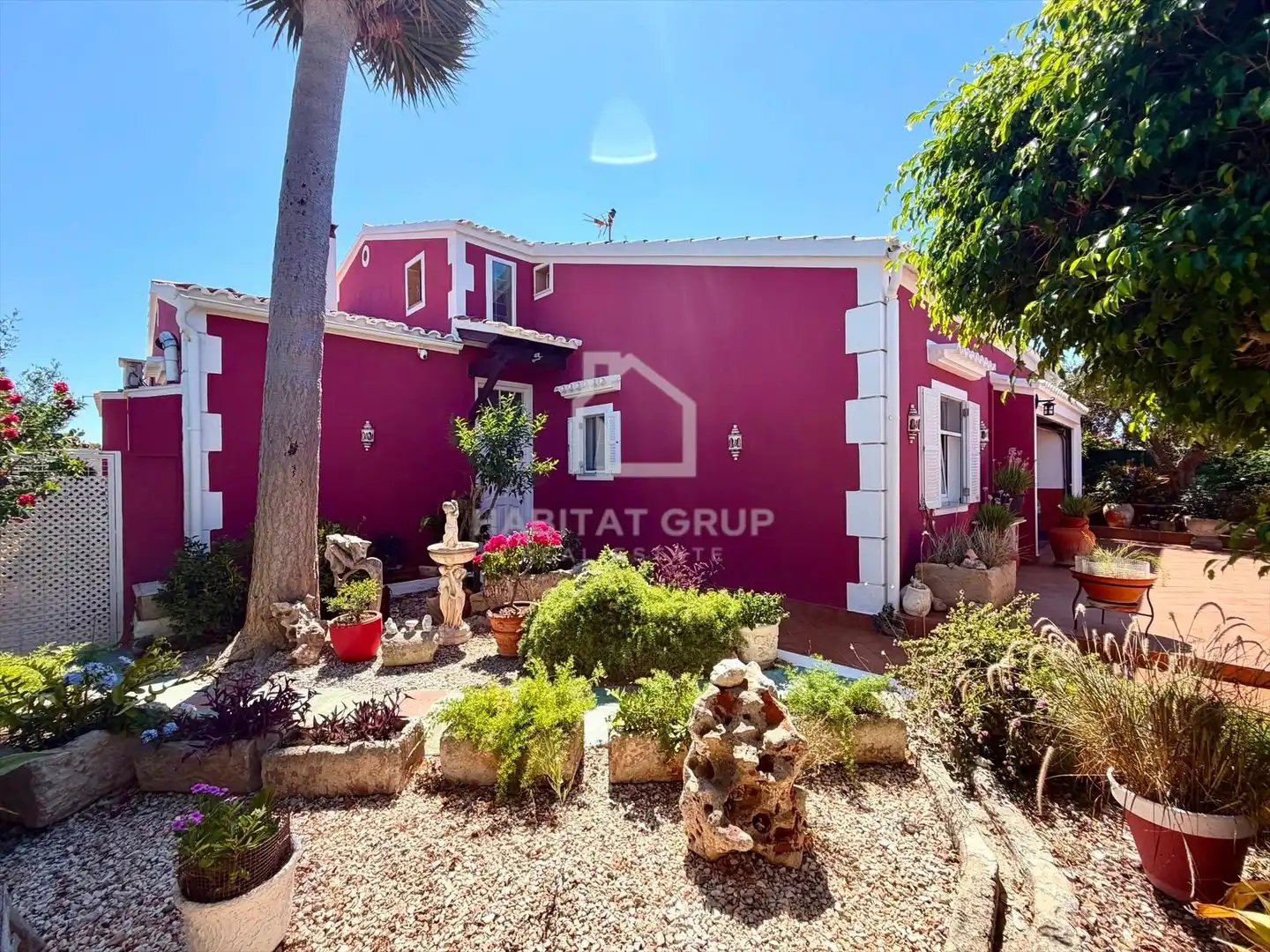 Exterior view of Houses for sale in Sant Lluís  with Air Conditioner, Heating and Private garden