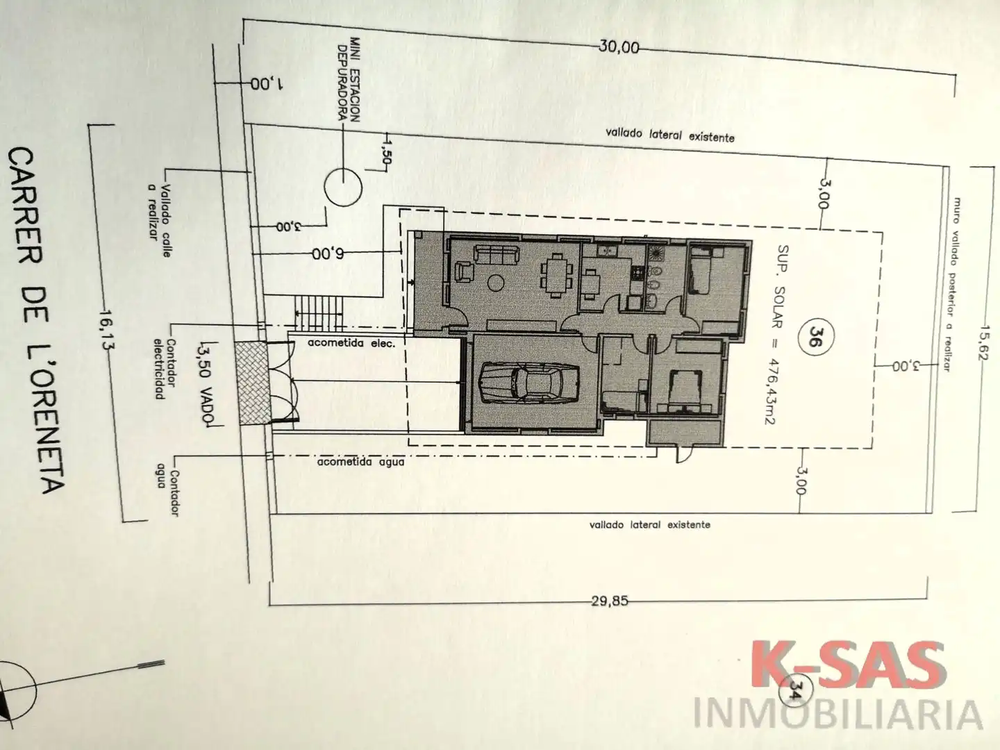 Casa con jardín en venta en Carrer Oreneta, imagen 38