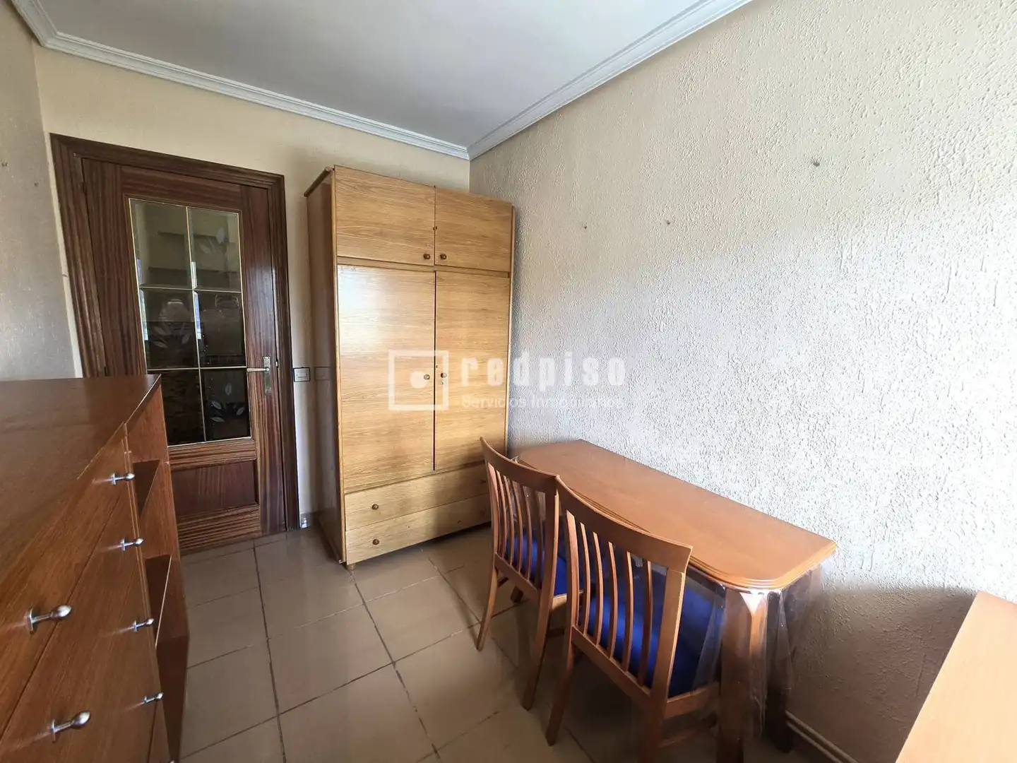 Bedroom of Flat for sale in Madrid  with Heating, Terrace and Storage room
