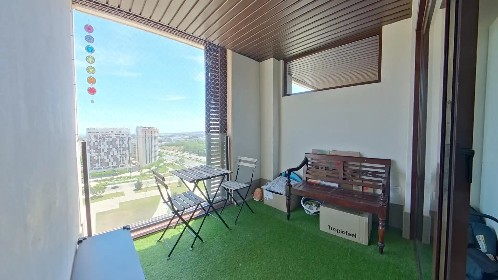 Terraza de Piso de alquiler en Málaga con Aire acondicionado, Calefacción y Terraza