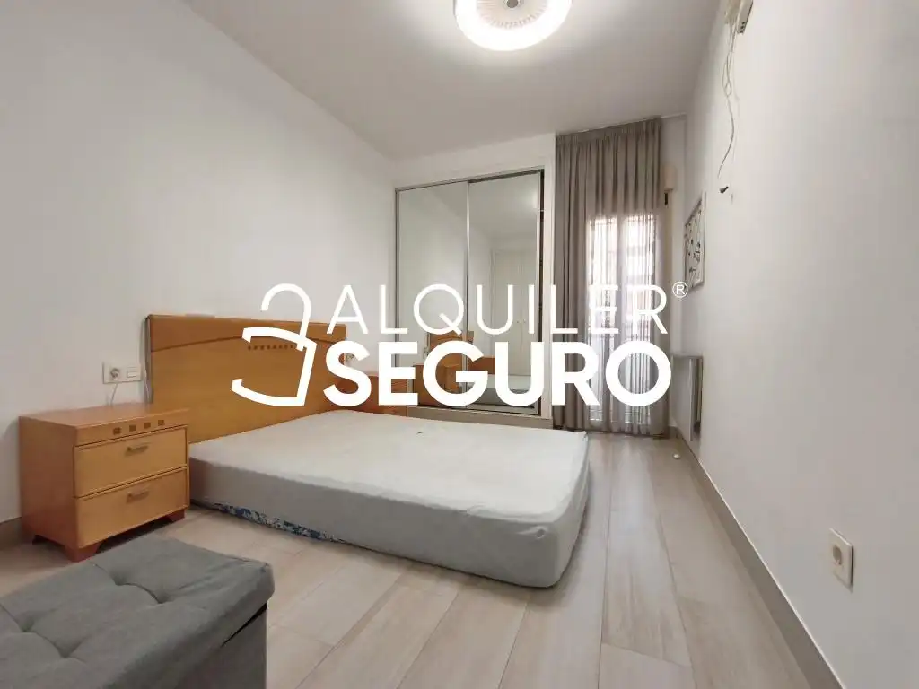 Bedroom of Flat for rent in Sant Joan d'Alacant  with Air Conditioner, Swimming Pool and Furnished