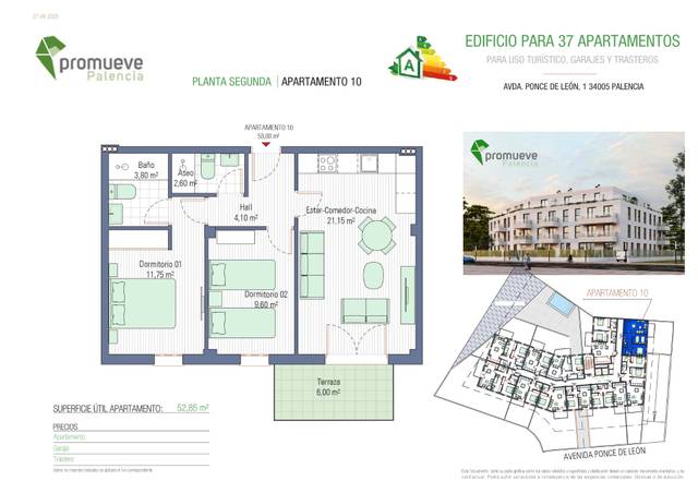 Apartamento en Venta en Calle Ponce de León, 1 en Allende el Río