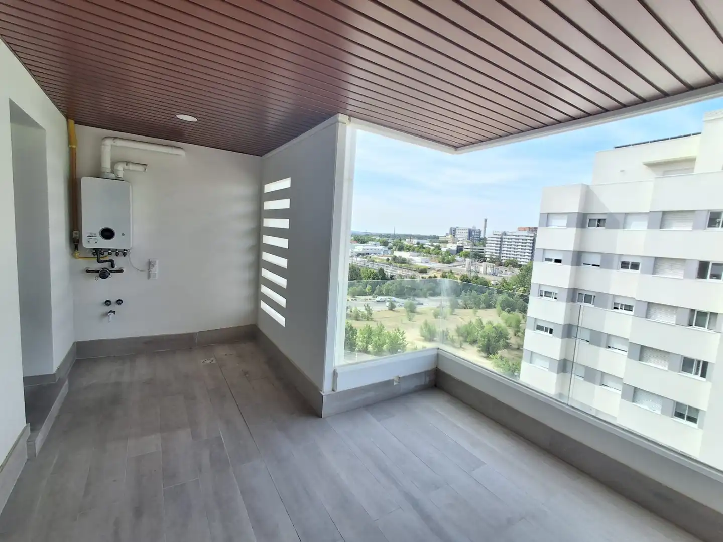 Terrasse von Wohnung zur Miete in Tres Cantos mit Heizung, Terrasse und Abstellraum