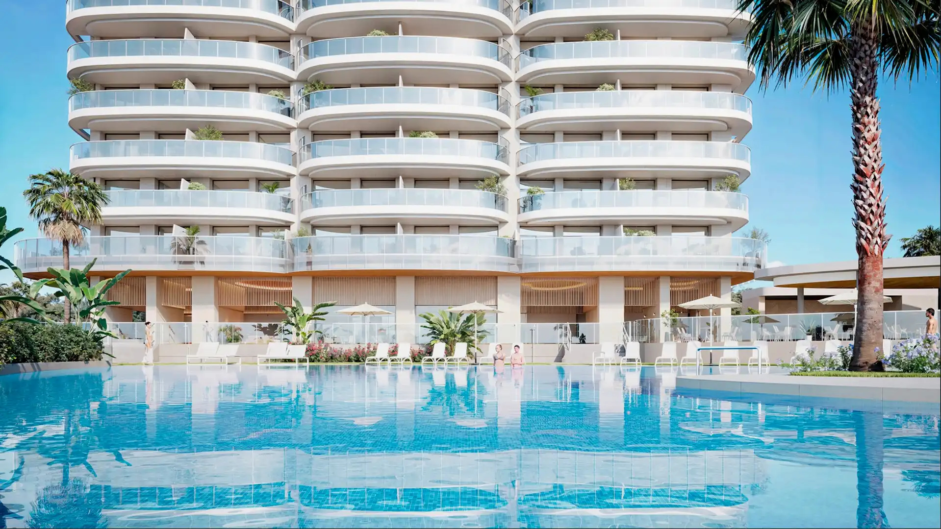 Piscina de Àtic en venda en Benidorm amb Aire condicionat, Terrassa i Piscina