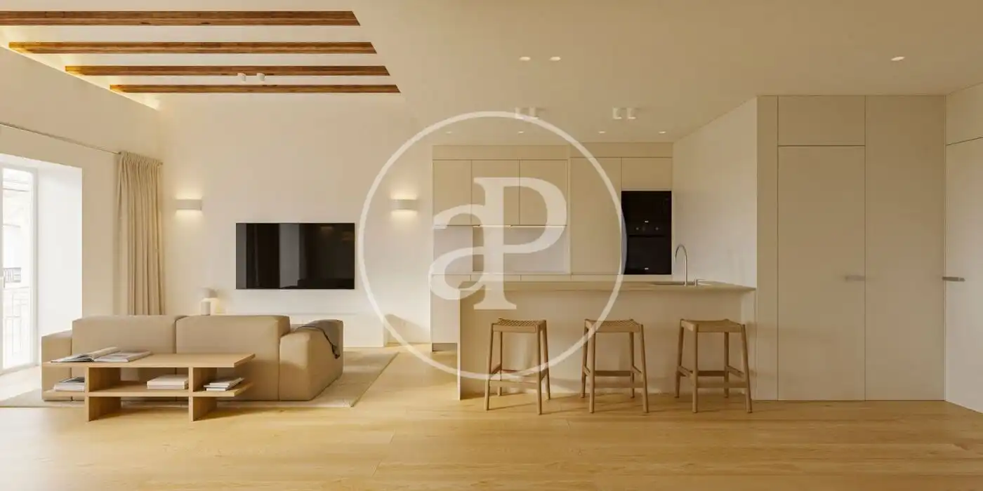 Sala d'estar de Pis en venda en Valencia amb Aire condicionat, Calefacció i Balcó