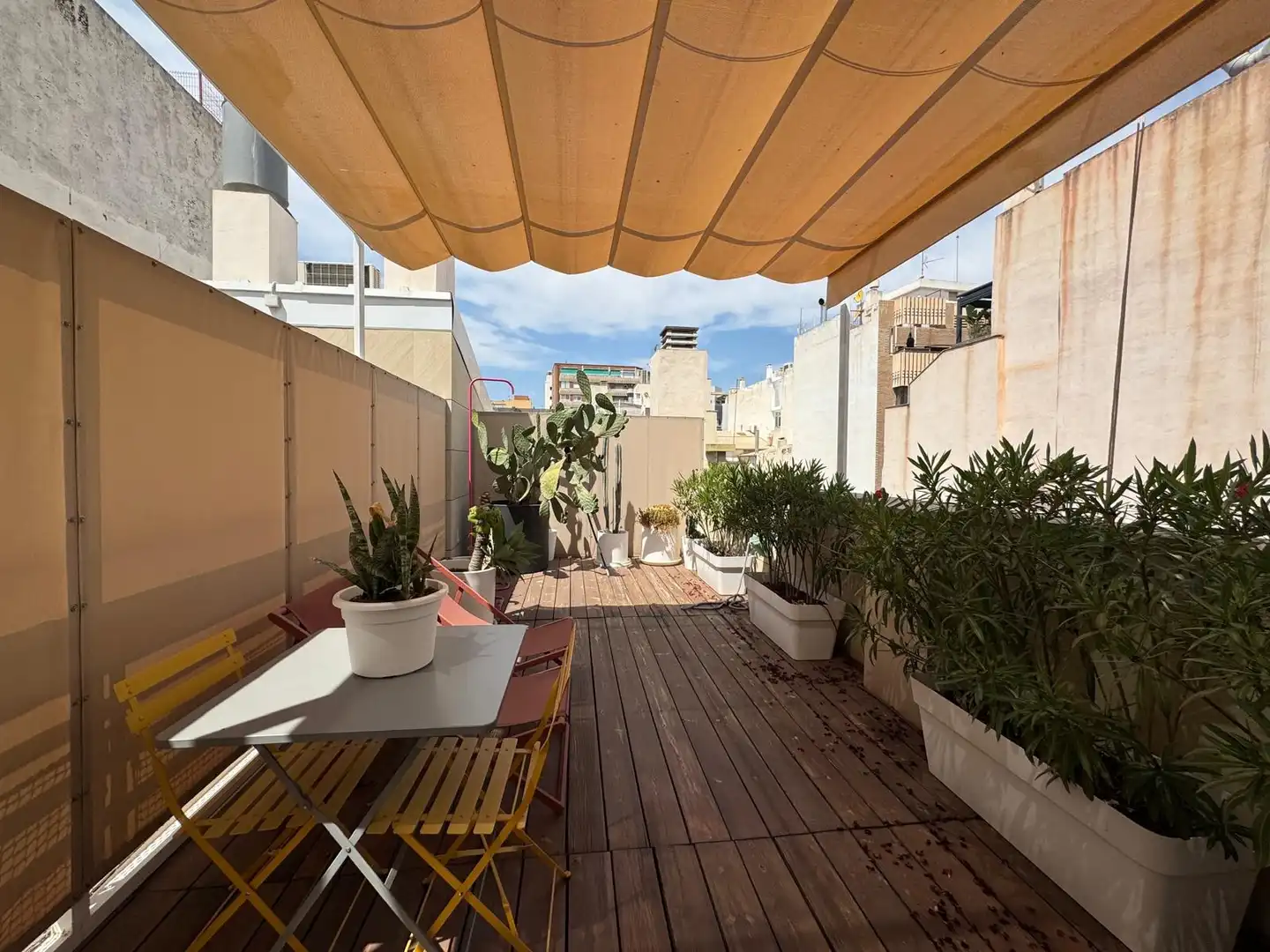 Terrace of Attic for rent in Centro