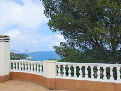 Vista exterior de Casa o xalet en venda en Calonge amb Aire condicionat, Calefacció i Jardí privat