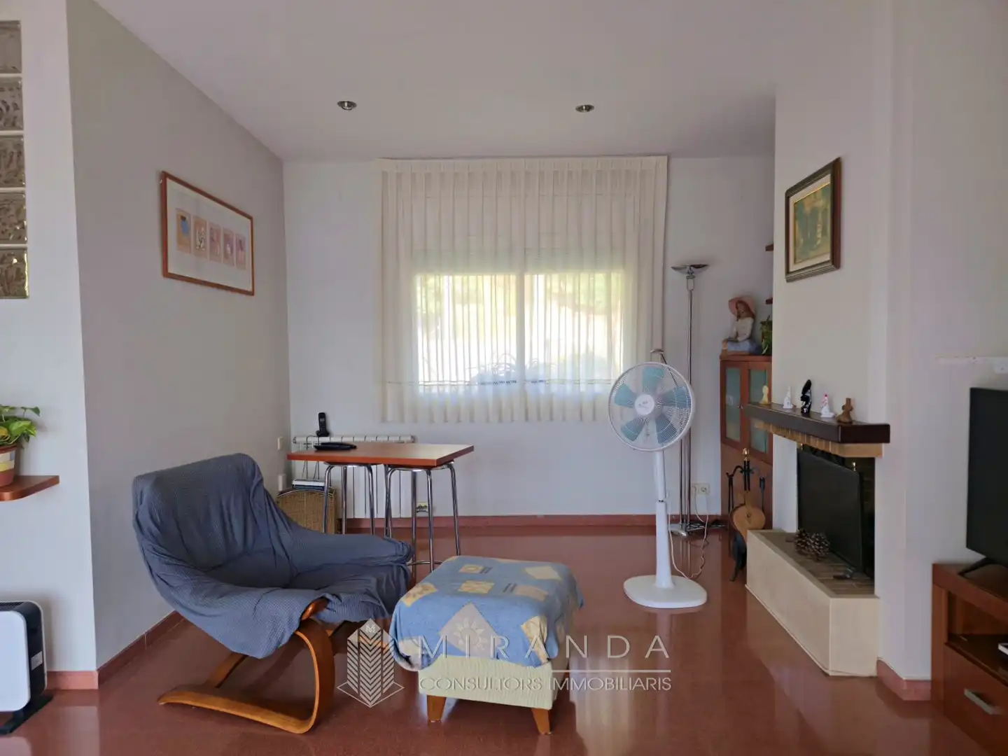 Sala d'estar de Casa o xalet en venda en L'Ametlla del Vallès amb Calefacció, Jardí privat i Terrassa