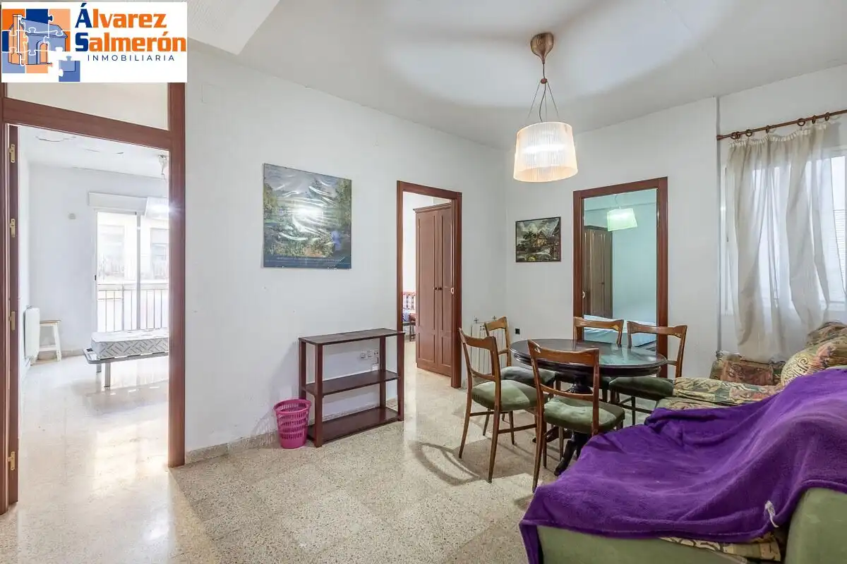 Living room of Flat for sale in  Granada Capital  with Terrace