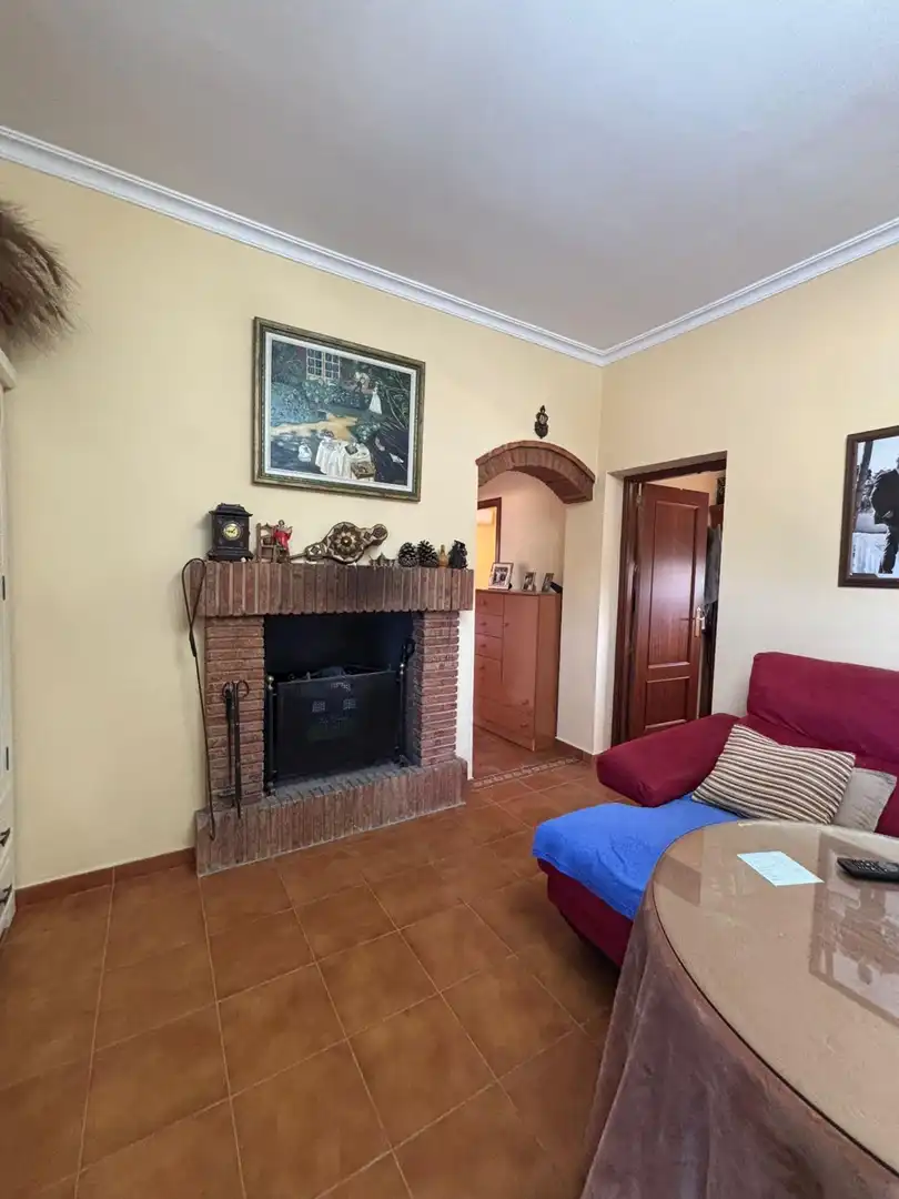 Sala de estar de Casa o chalet en venta en Arahal con Jardín privado y Piscina comunitaria