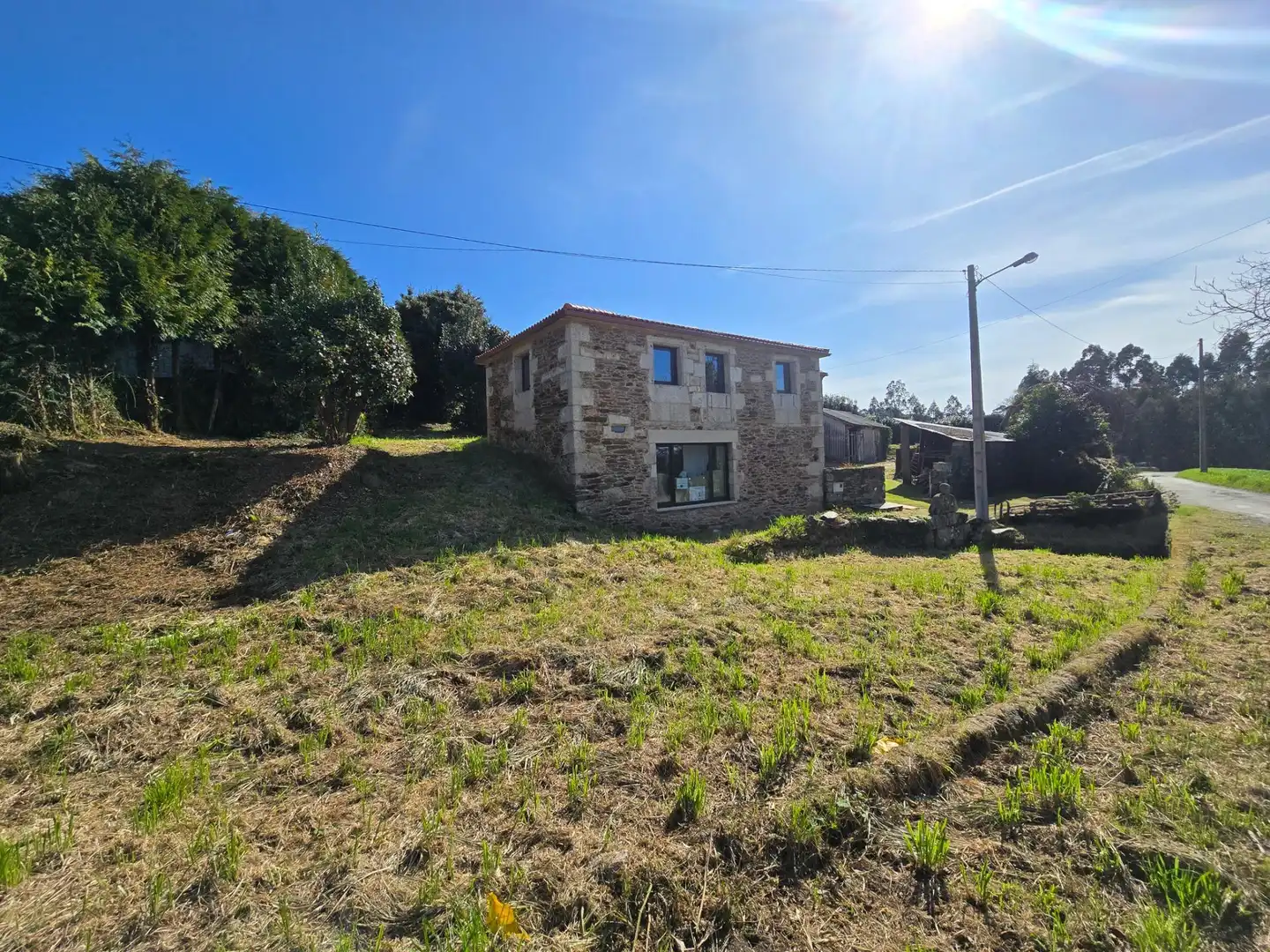 Vista exterior de Casa o chalet en venta en Paderne con Calefacción y Balcón
