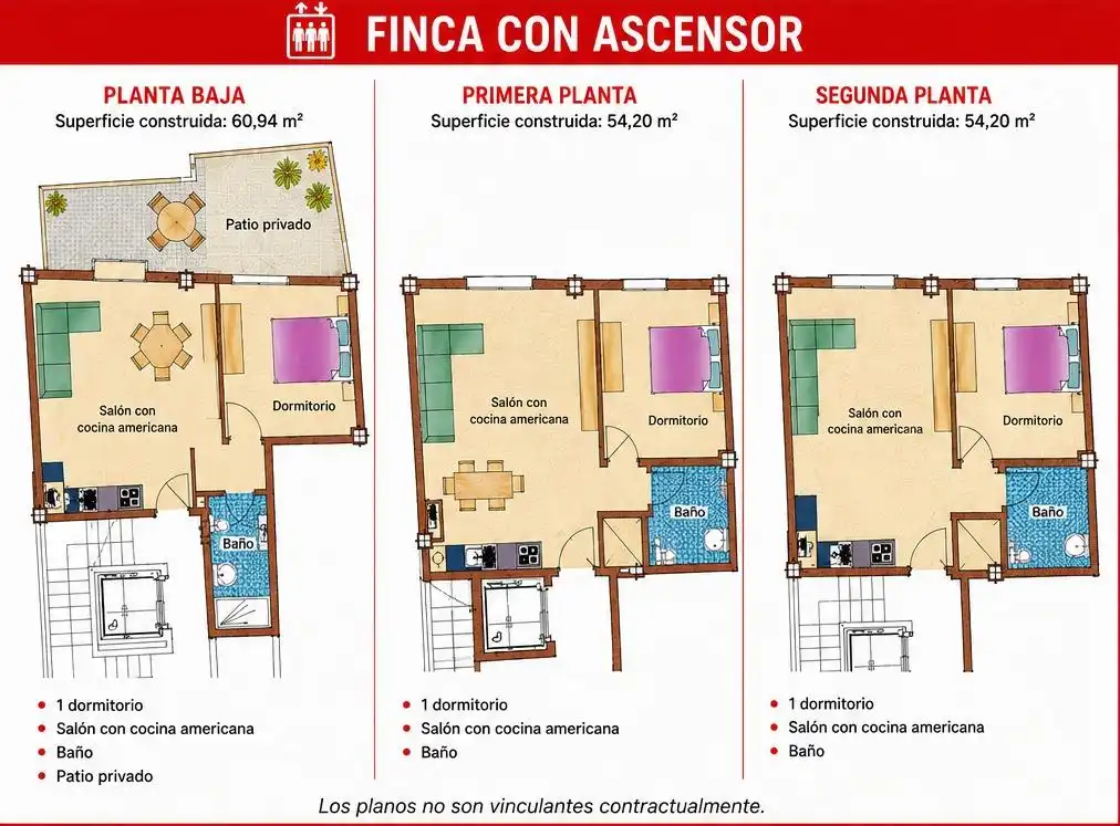 Flat with lift for sale in La Caleta - La Viña