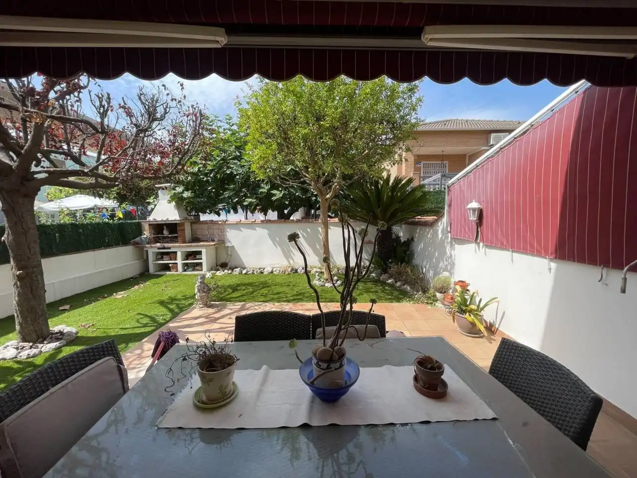 Terrasse von Wohnung zur Miete in Cerdanyola del Vallès mit Klimaanlage, Heizung und Privatgarten