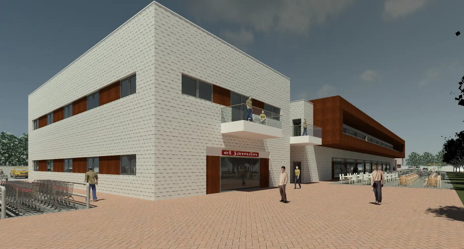 Vista exterior de Local en venta en Aljaraque con Aire acondicionado y Calefacción