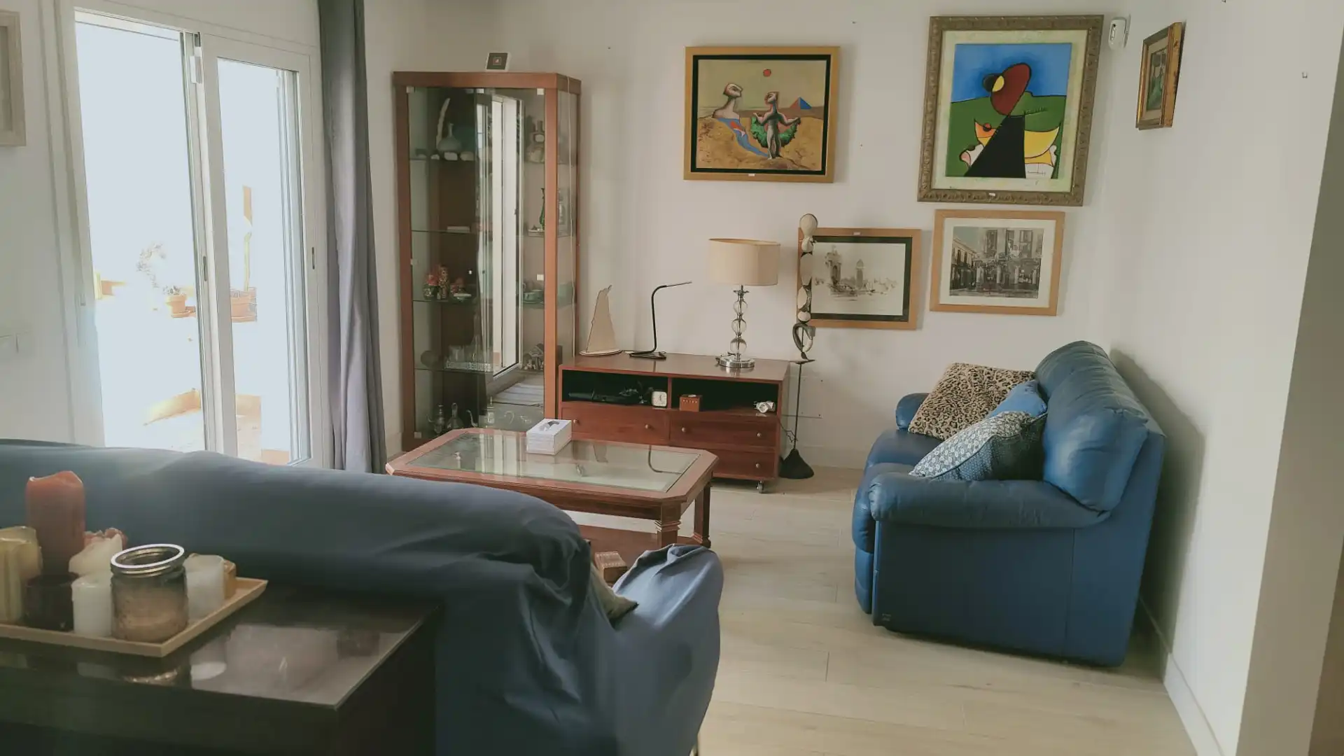 Sala d'estar de Casa adosada en venda en Vila-seca amb Aire condicionat, Terrassa i Moblat
