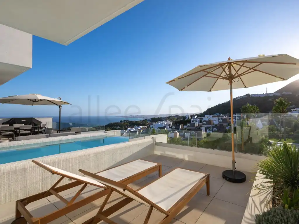 Terraza de Casa o chalet en venta en Benalmádena