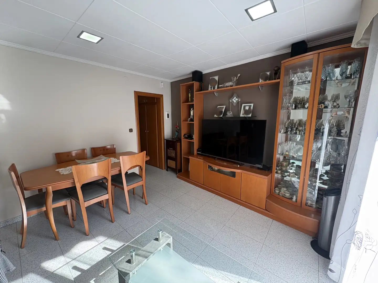 Sala d'estar de Pis en venda en Badalona amb Aire condicionat, Calefacció i Balcó