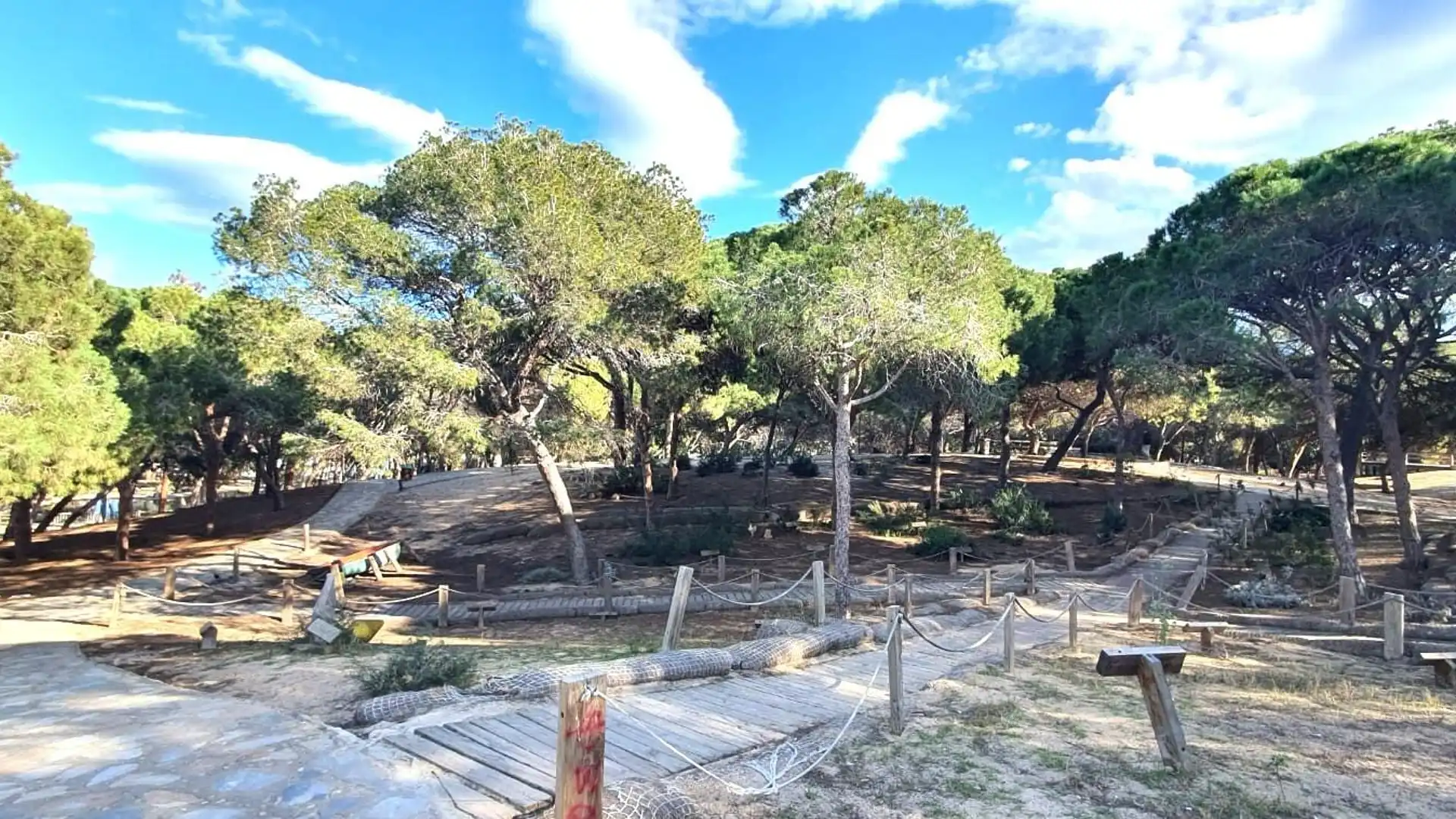 Garten von Wohnung zum Verkauf in Guardamar del Segura mit Terrasse, Balkon und Alarm