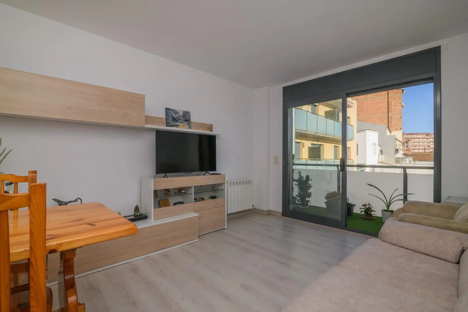 Sala de estar de Piso en venta en Manresa con Calefacción y Balcón
