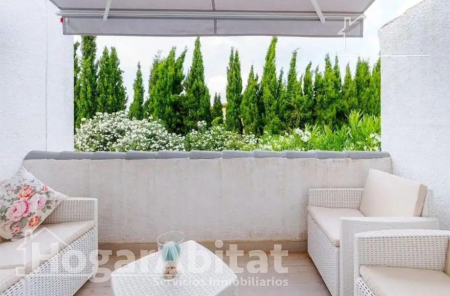 Terrassa de Casa adosada en venda en Pedreguer amb Aire condicionat, Jardí privat i Terrassa