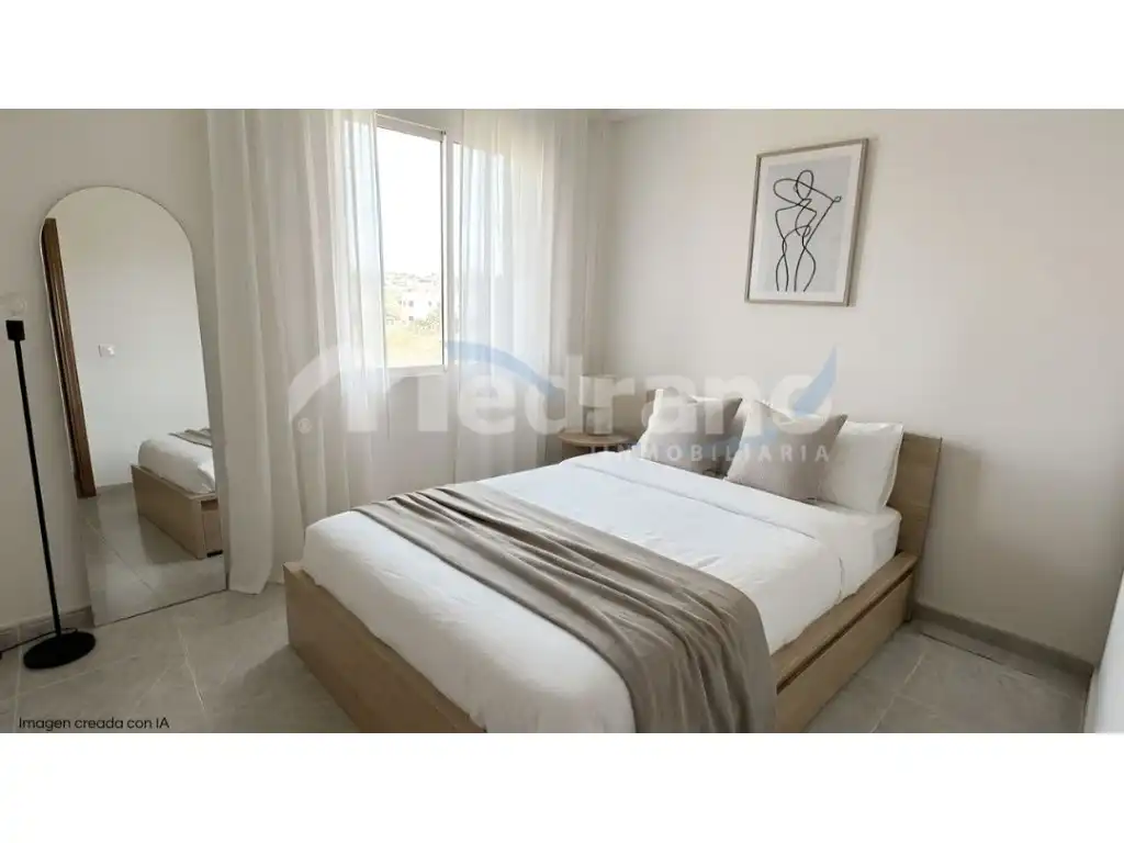Schlafzimmer von Wohnung zum Verkauf in Benidorm mit Privatgarten, Schwimmbad und Möbliert