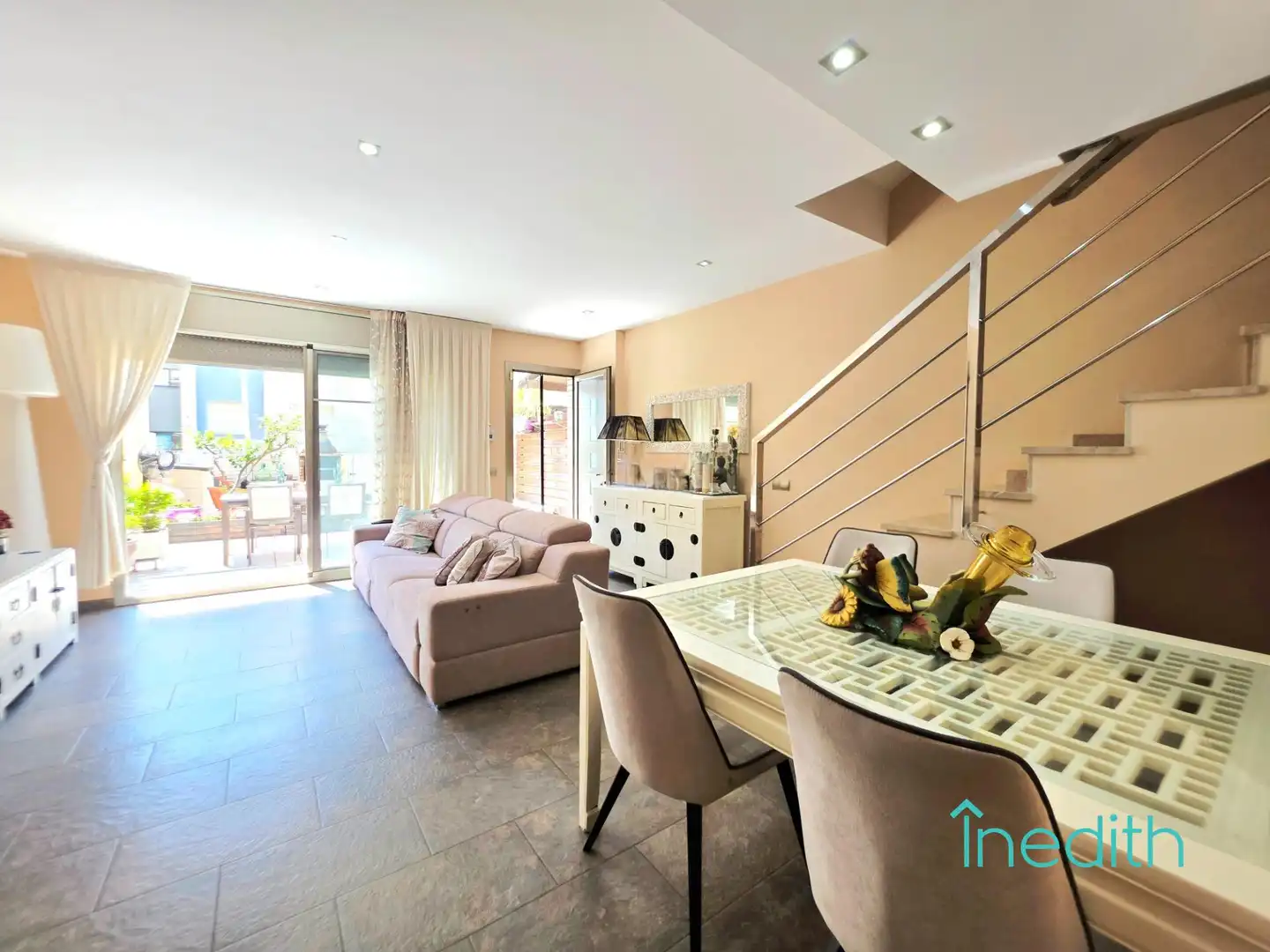 Exterior view of Houses for sale in Cubelles  with Air Conditioner, Heating and Private garden