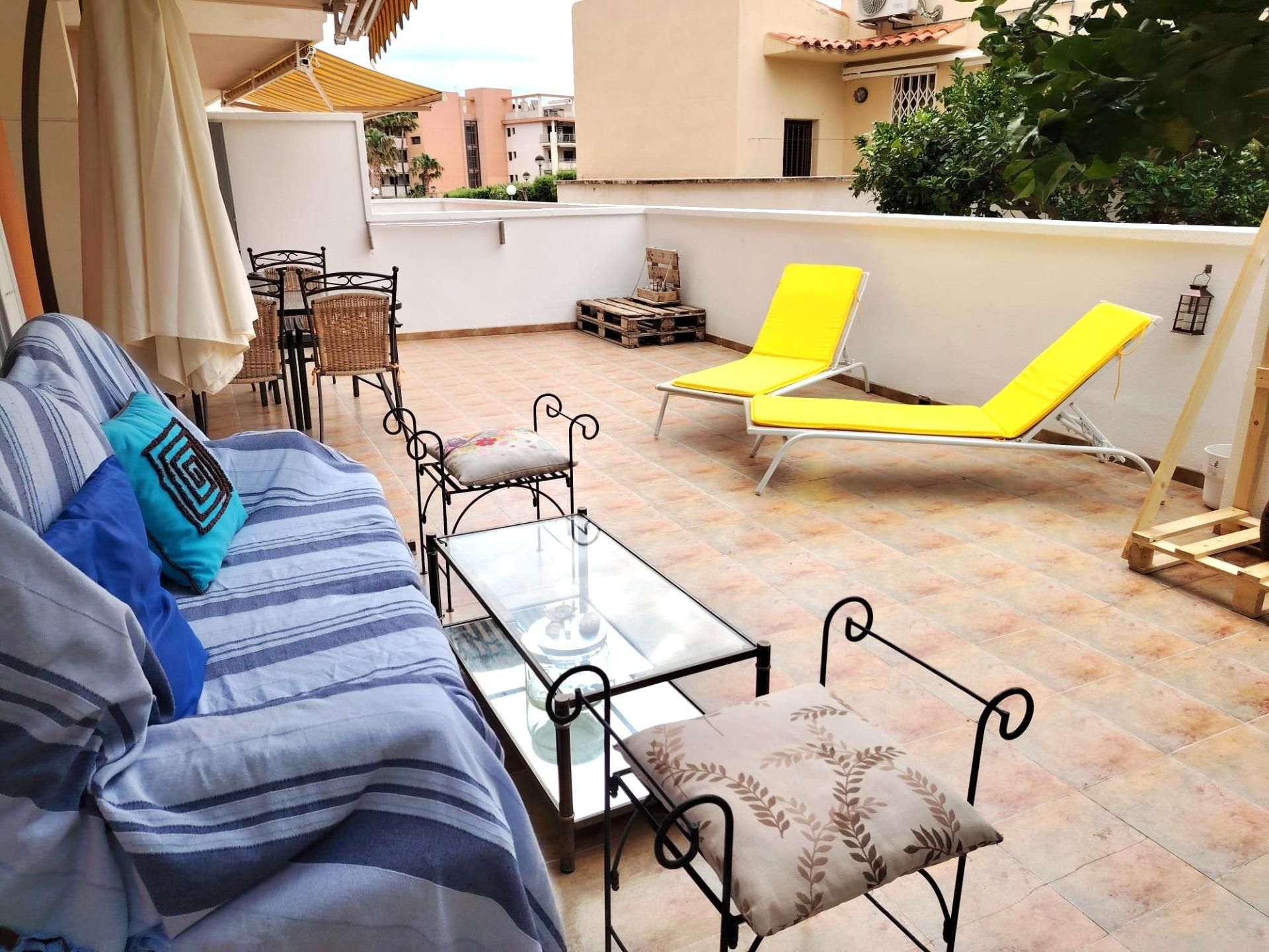 Terrace of Flat for sale in Vandellòs i l'Hospitalet de l'Infant  with Heating, Private garden and Terrace