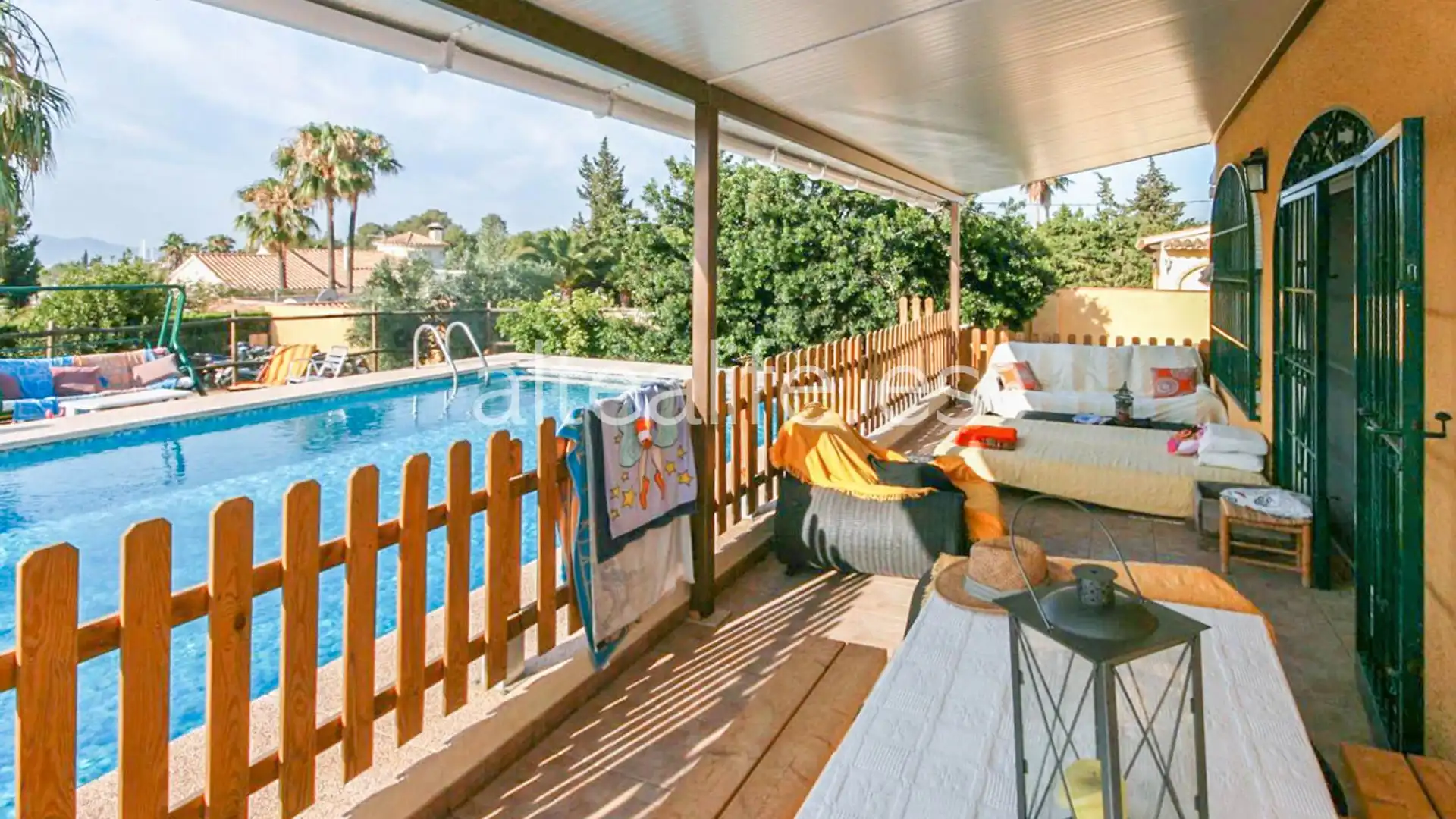 Terraza de Casa o chalet en venta en Altea con Aire acondicionado, Jardín privado y Terraza