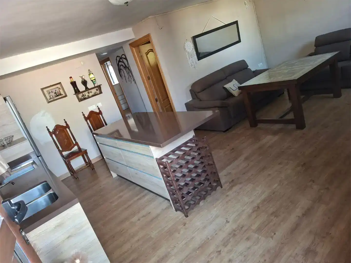 Sala d'estar de Casa o xalet en venda en Vegas del Genil amb Aire condicionat