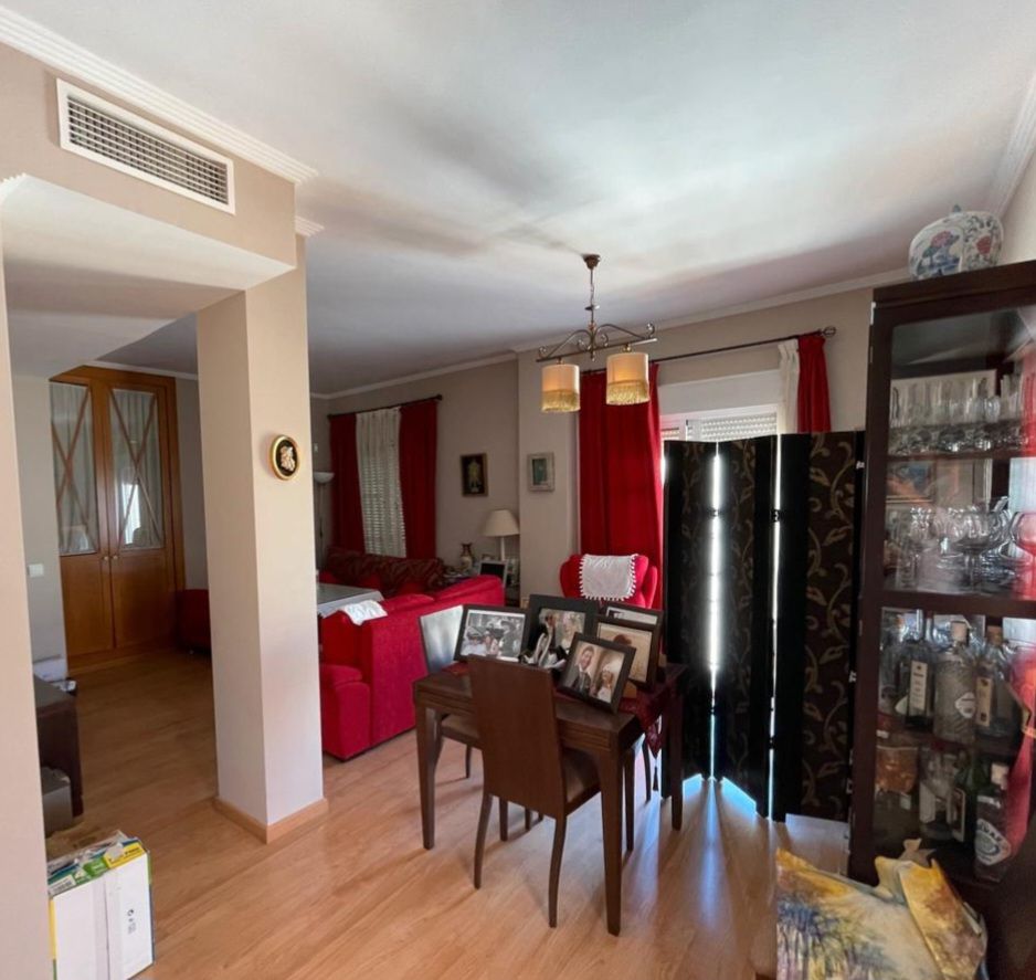Living room of Attic for sale in  Huelva Capital  with Air Conditioner, Terrace and Furnished
