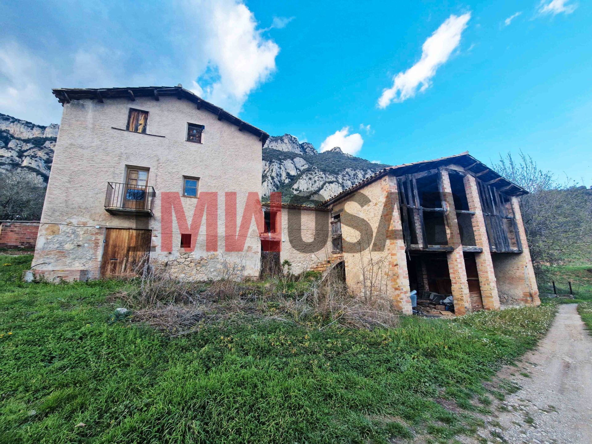 Vista exterior de Finca rústica en venta en Berga con Jardín privado