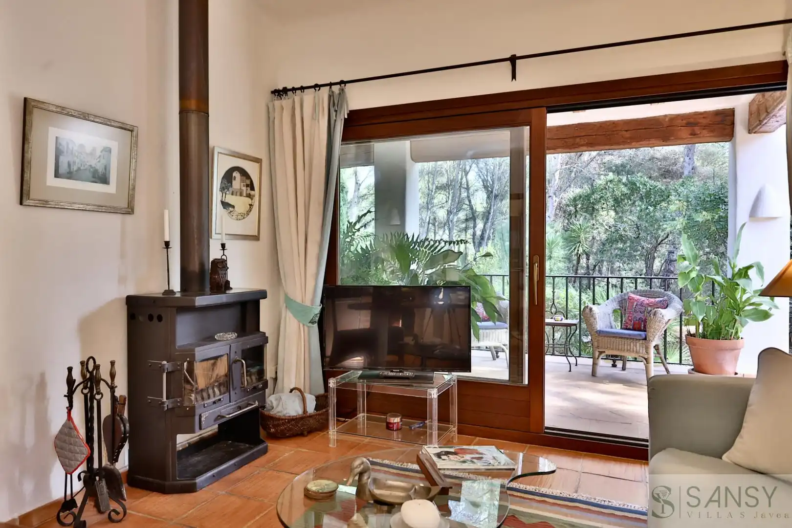Living room of Houses for sale in Jávea / Xàbia  with Air Conditioner, Heating and Terrace