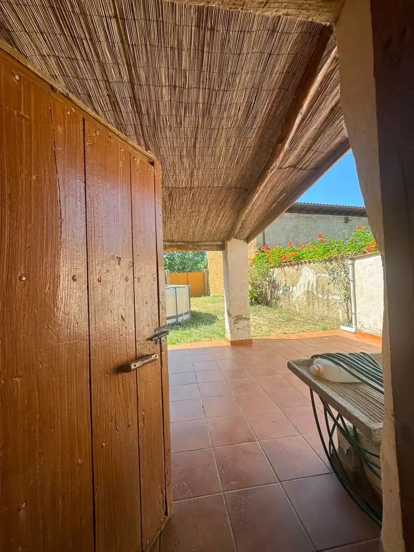 Terraza de Casa o chalet en venta en Mansilla de las Mulas con Calefacción, Jardín privado y Amueblado