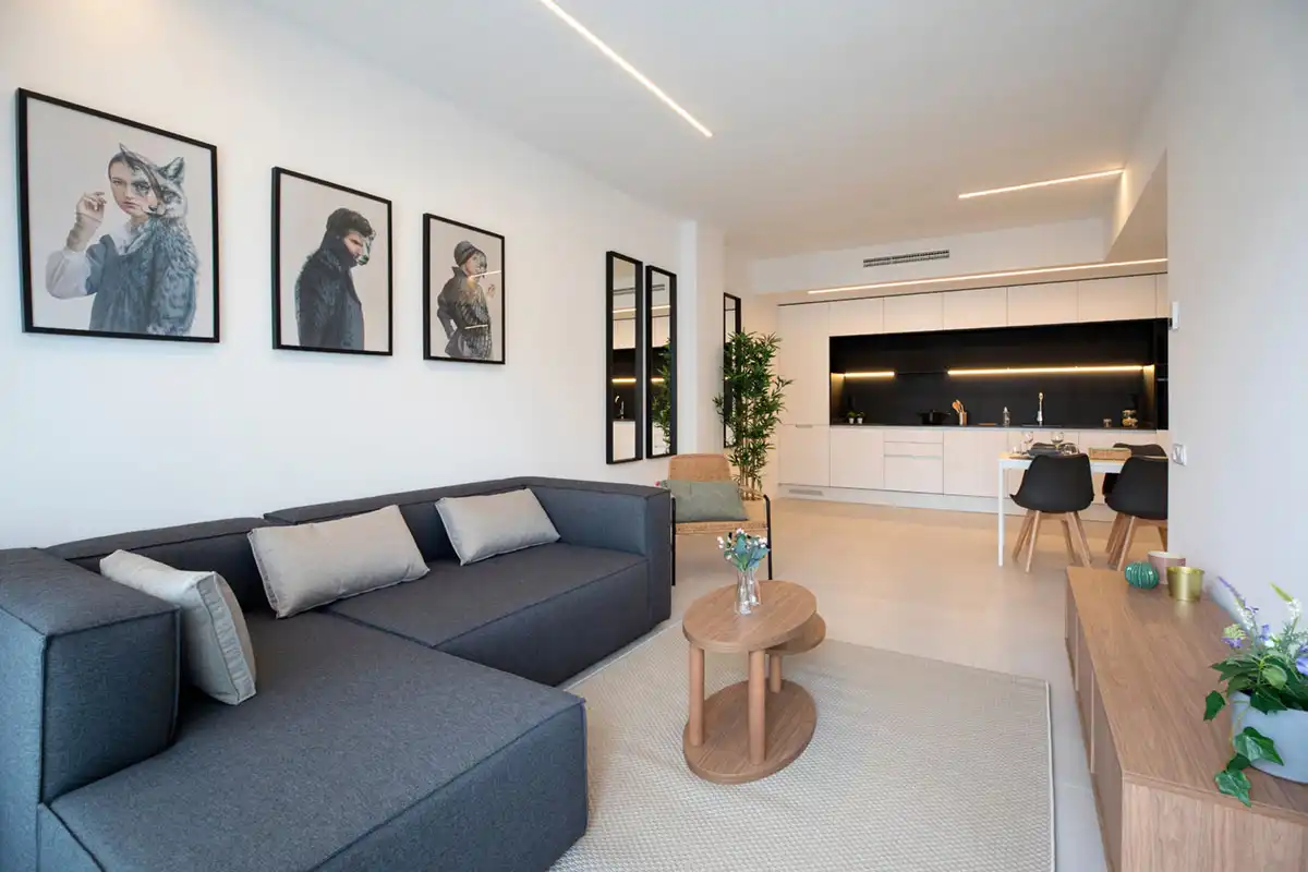 Sala d'estar de Pis en venda en Terrassa amb Aire condicionat, Calefacció i Terrassa