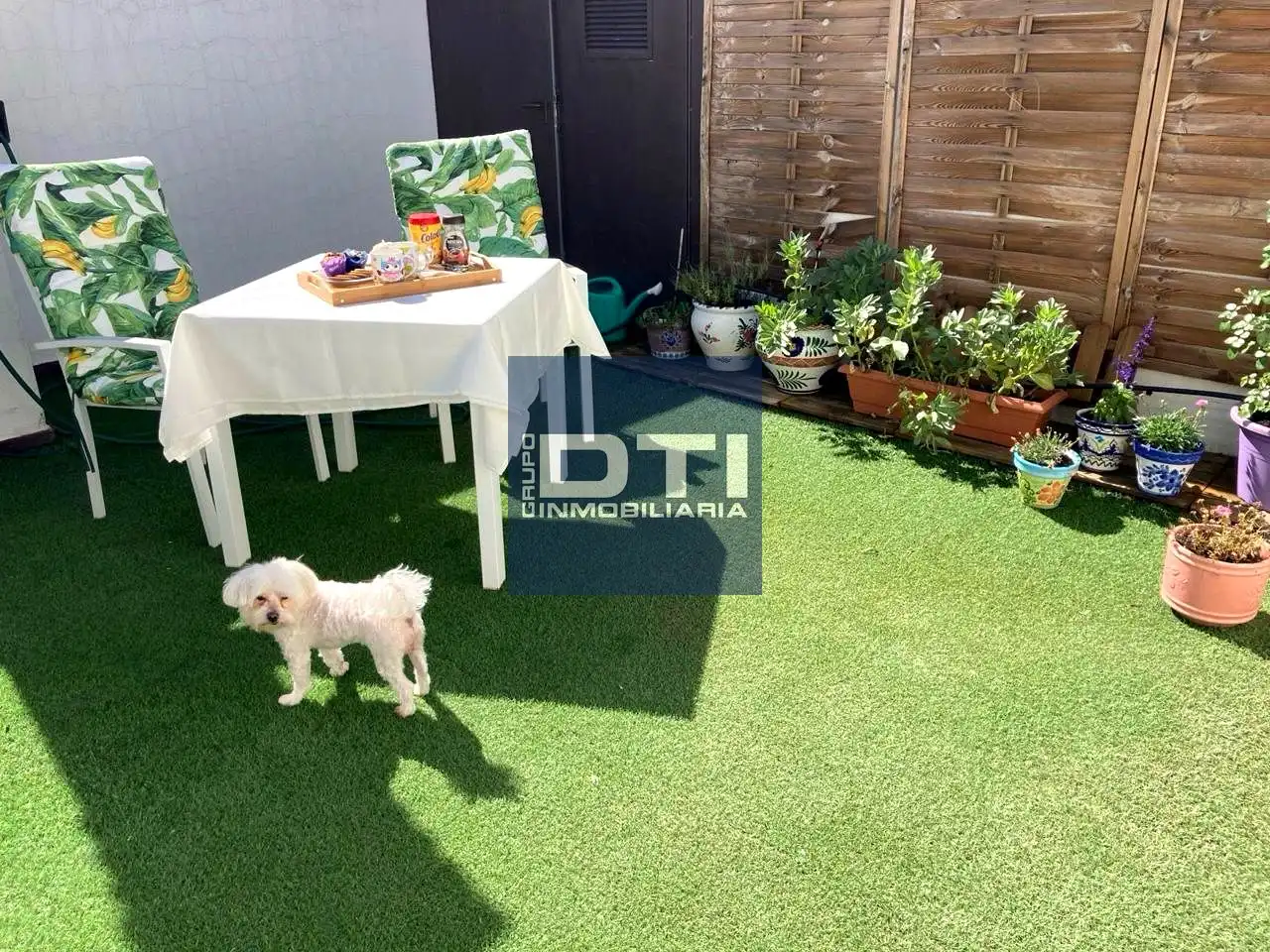 Jardín de Dúplex en venta en Madrigueras con Terraza y Amueblado