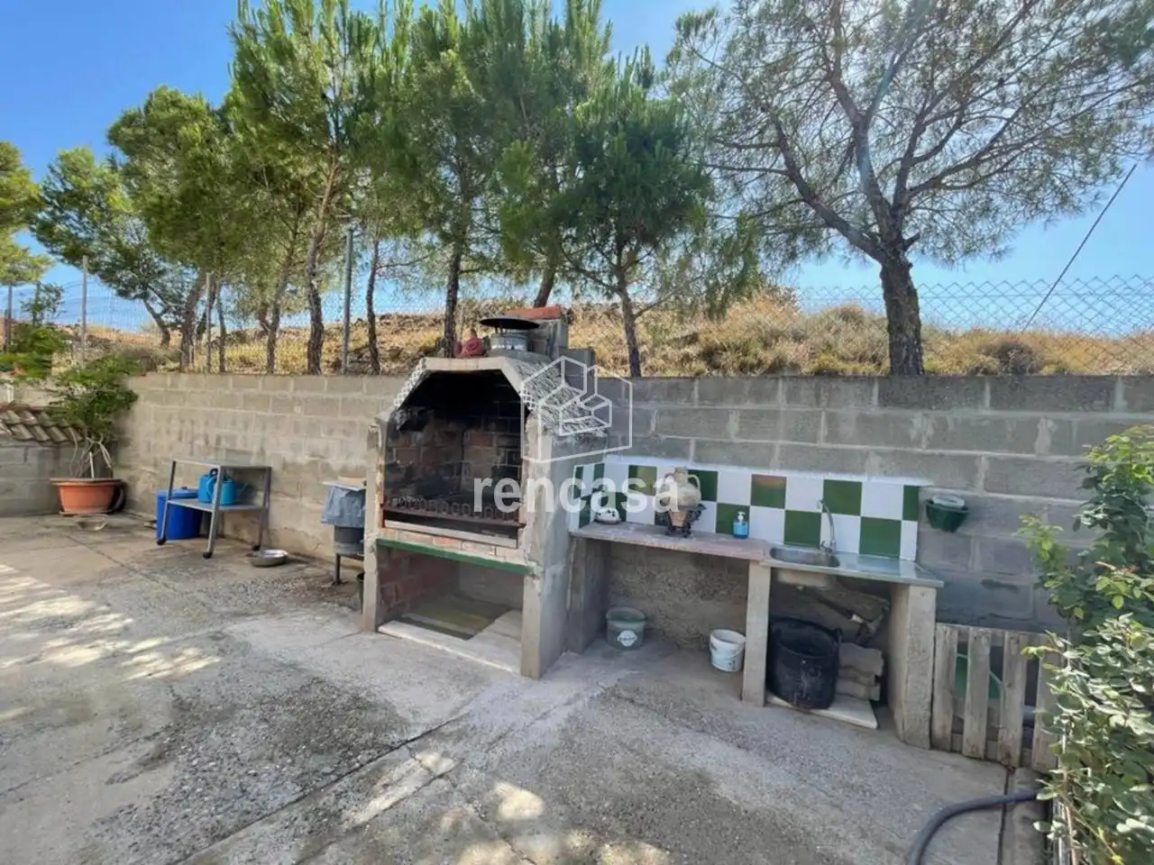 Vista exterior de Casa o chalet en venta en Torres de Segre con Jardín privado, Terraza y Piscina